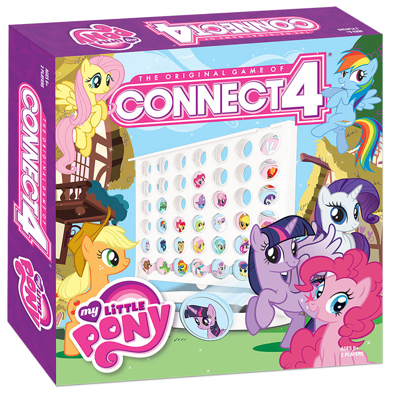 Connect 4: My Little Pony Board Game (USAopoly)  DA Card 