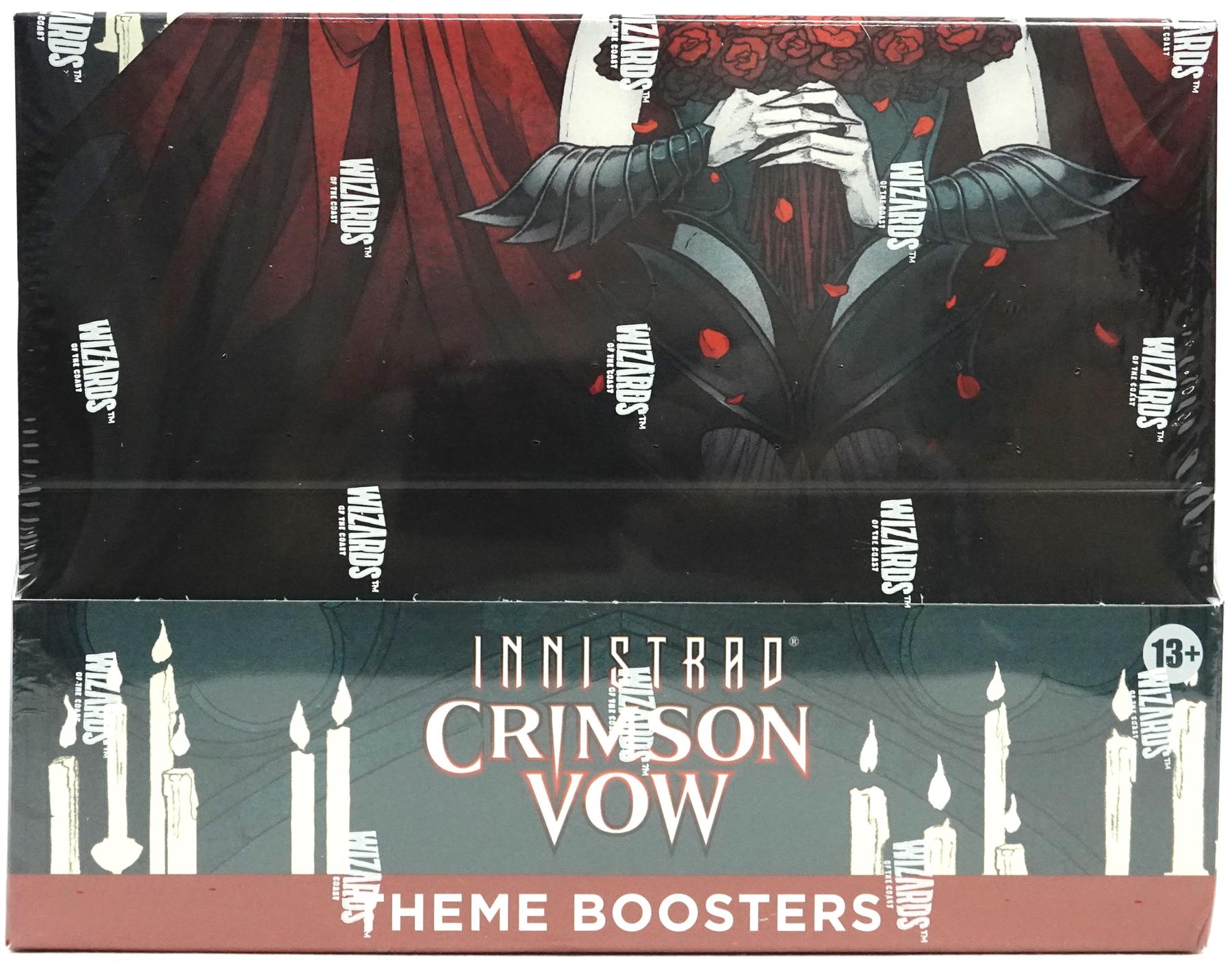 crimson vow theme booster box Magic: The Gathering Innistrad: Bundle Each box has 12 jumbo booster packs Magic: The Gathering Innistrad: Crimson