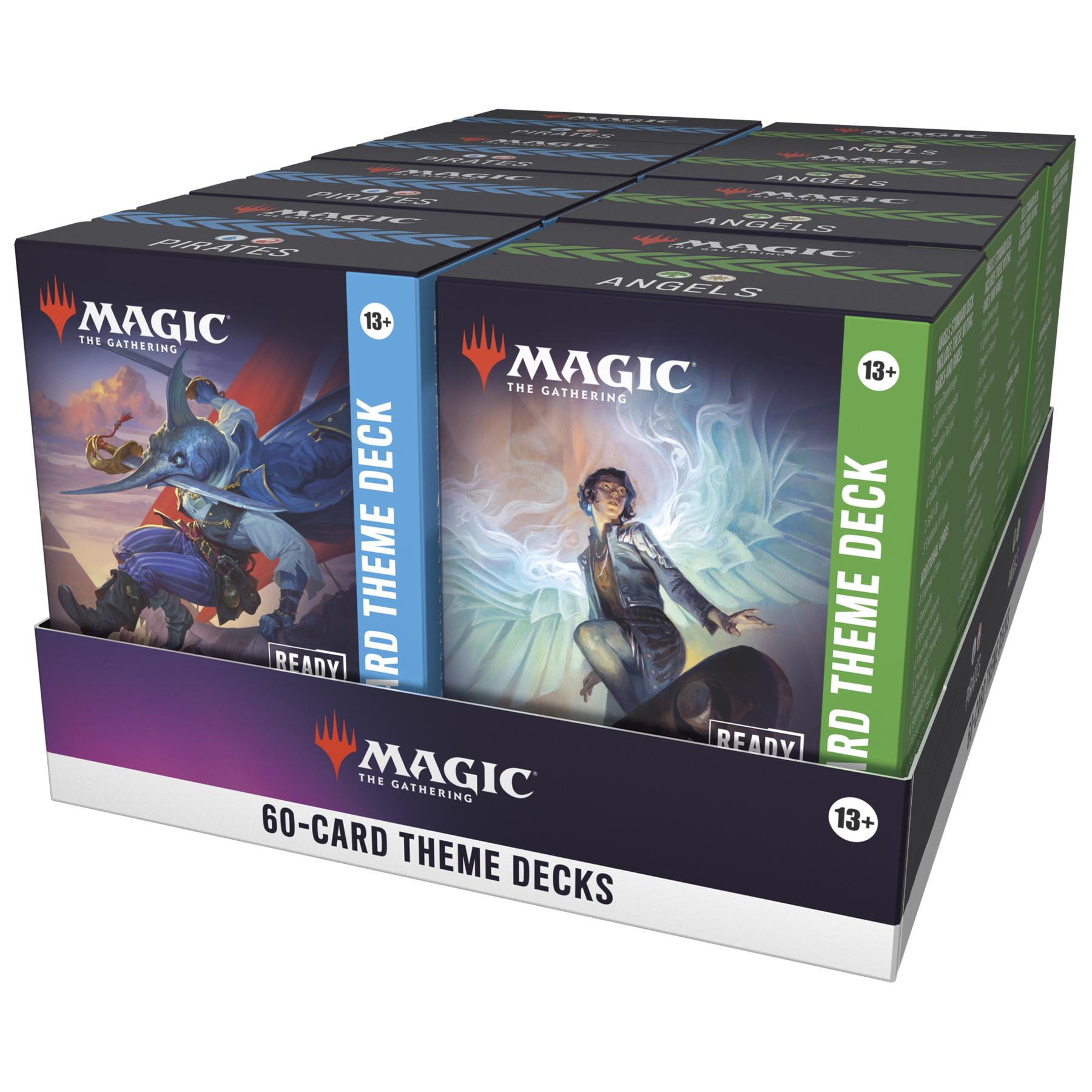 mtg 60 card deck box Magic The Gathering Lorwyn Eclipsed Angels Theme card deck (Standard playable) 1 deck box (suitable for sleeved cards) 5 double 60 Card Deck Box Mtg
