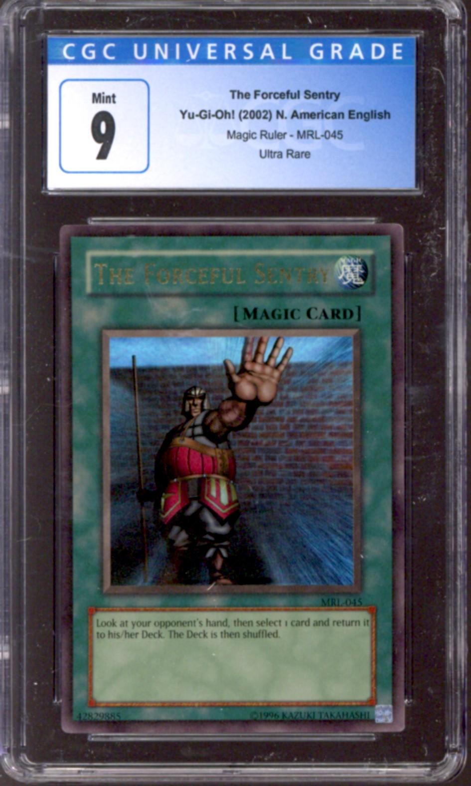 Jeu De Cartes Collection Carte Yu-Gi-Oh! The Forceful Sentry MRL-045 - Ultra Rare Magic Ruler Yu Gi Oh Carte Ultra Rare