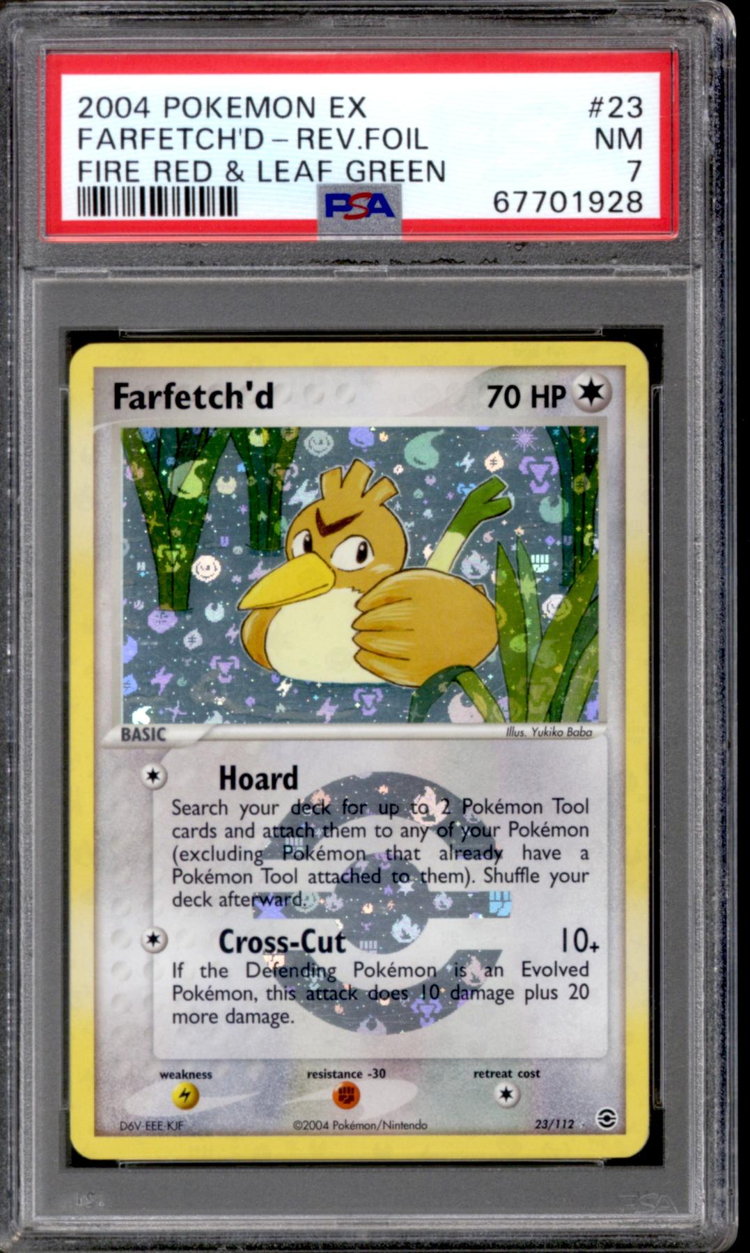 Pokemon EX Fire Red & Leaf Green - Farfetch'd