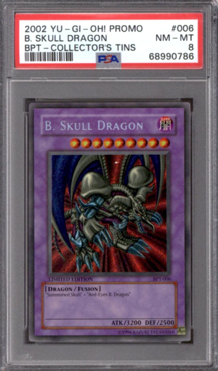 Yu-Gi-Oh Collectors Tin B. Skull Dragon BPT-006 PSA 8 | DA Card