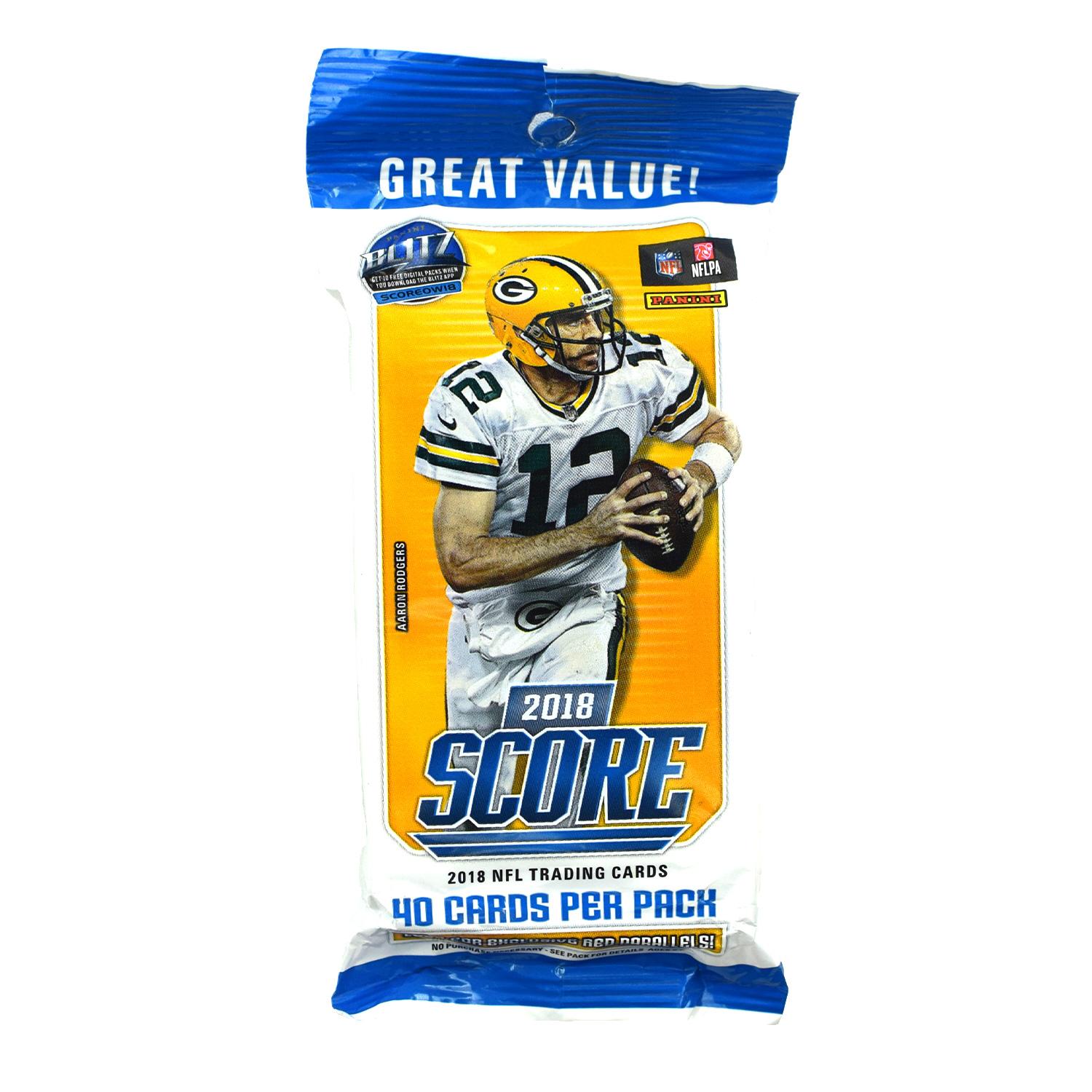 2018 Panini Score Football Jumbo Value Pack Reed Buy Da Card World