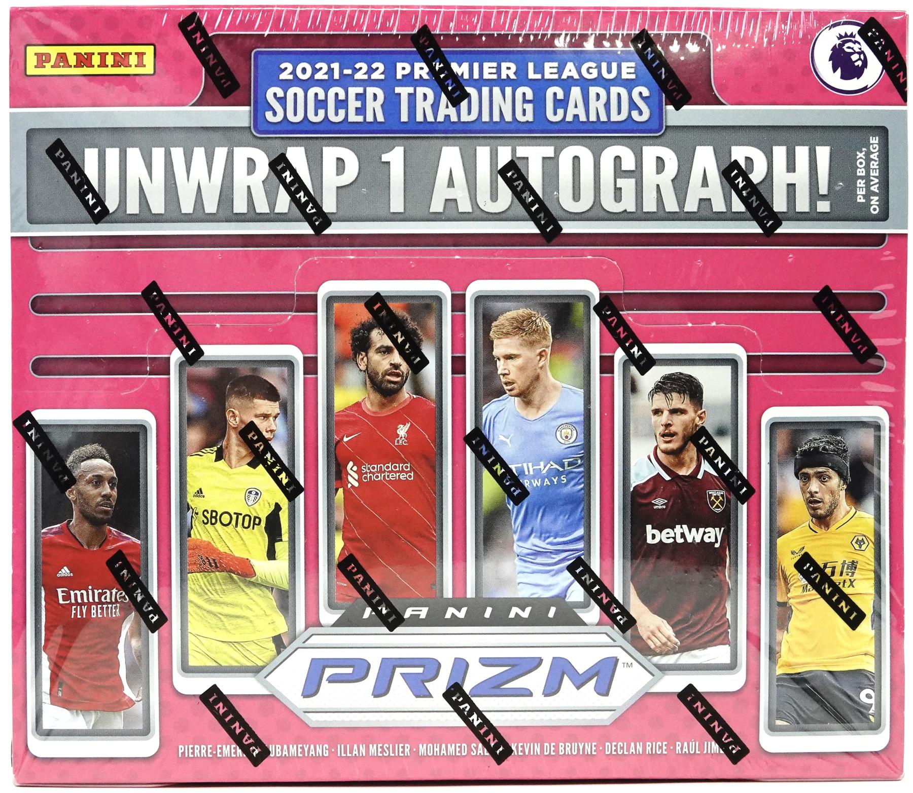 2021/22 Panini Prizm Premier League EPL Soccer 1st Off The Line