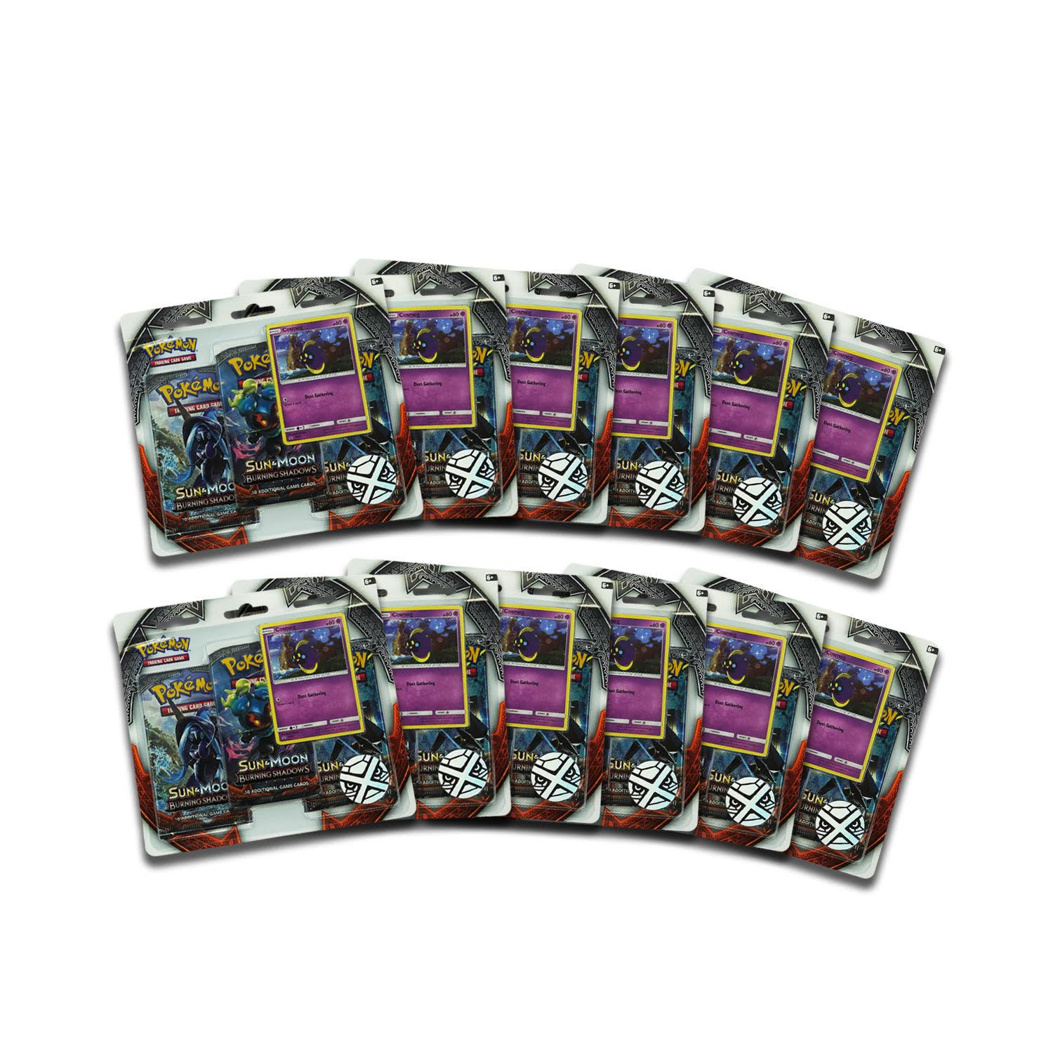 Burning Shadows 3 Booster Pack Blister Case Pokemon Sun /& Moon