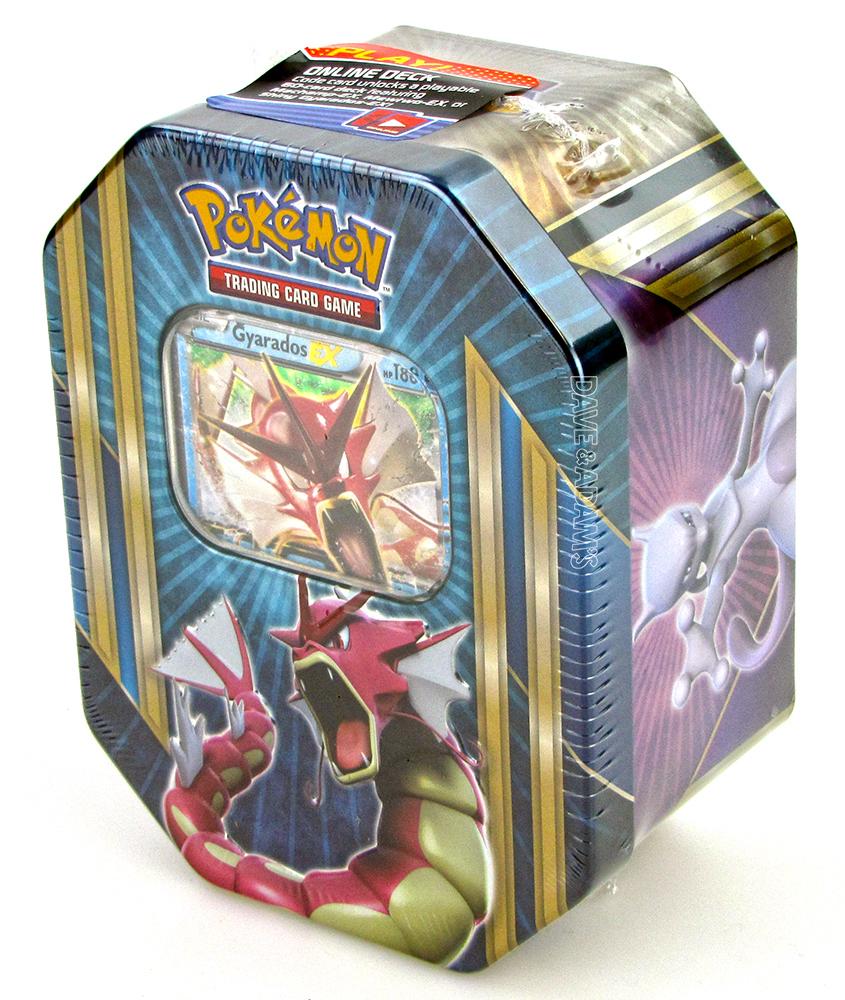 Pokemon Triple Power Tin (Set of 3) (Shiny Gyarados-EX, Mewtwo-EX ...