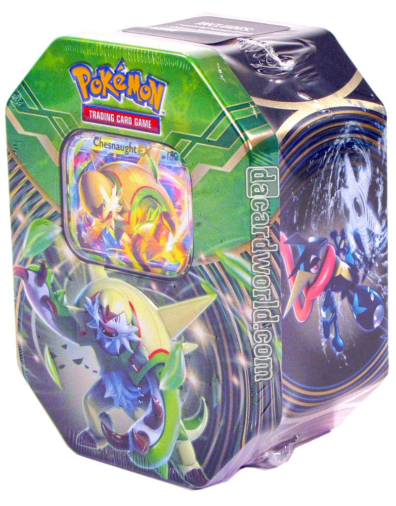 2014 Pokemon Kalos Power Summer Tin - Set of 3 (Chesnaught-EX, Delphox ...