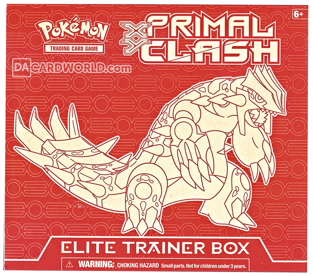 Pokemon XY Primal Clash Elite Trainer Box (Primal Groudon-EX) | DA