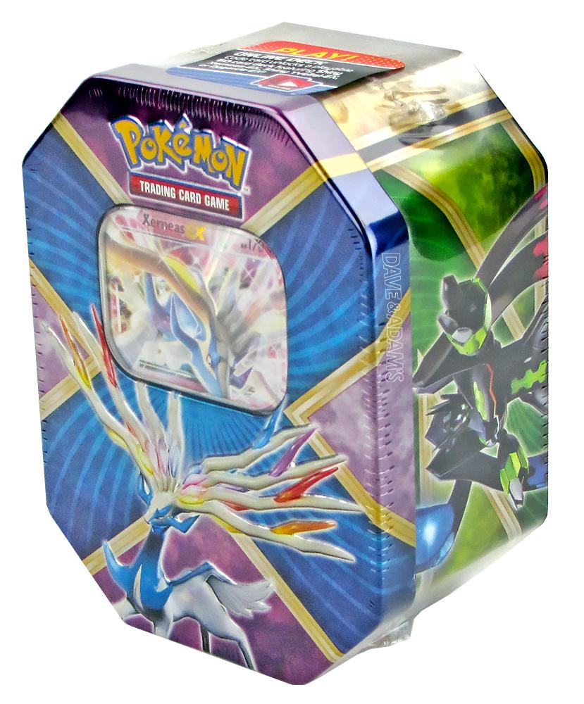 Pokemon Shiny Kalos Tin - Set of 3 (Shiny Xerneas-EX, Shiny Yveltal-EX ...