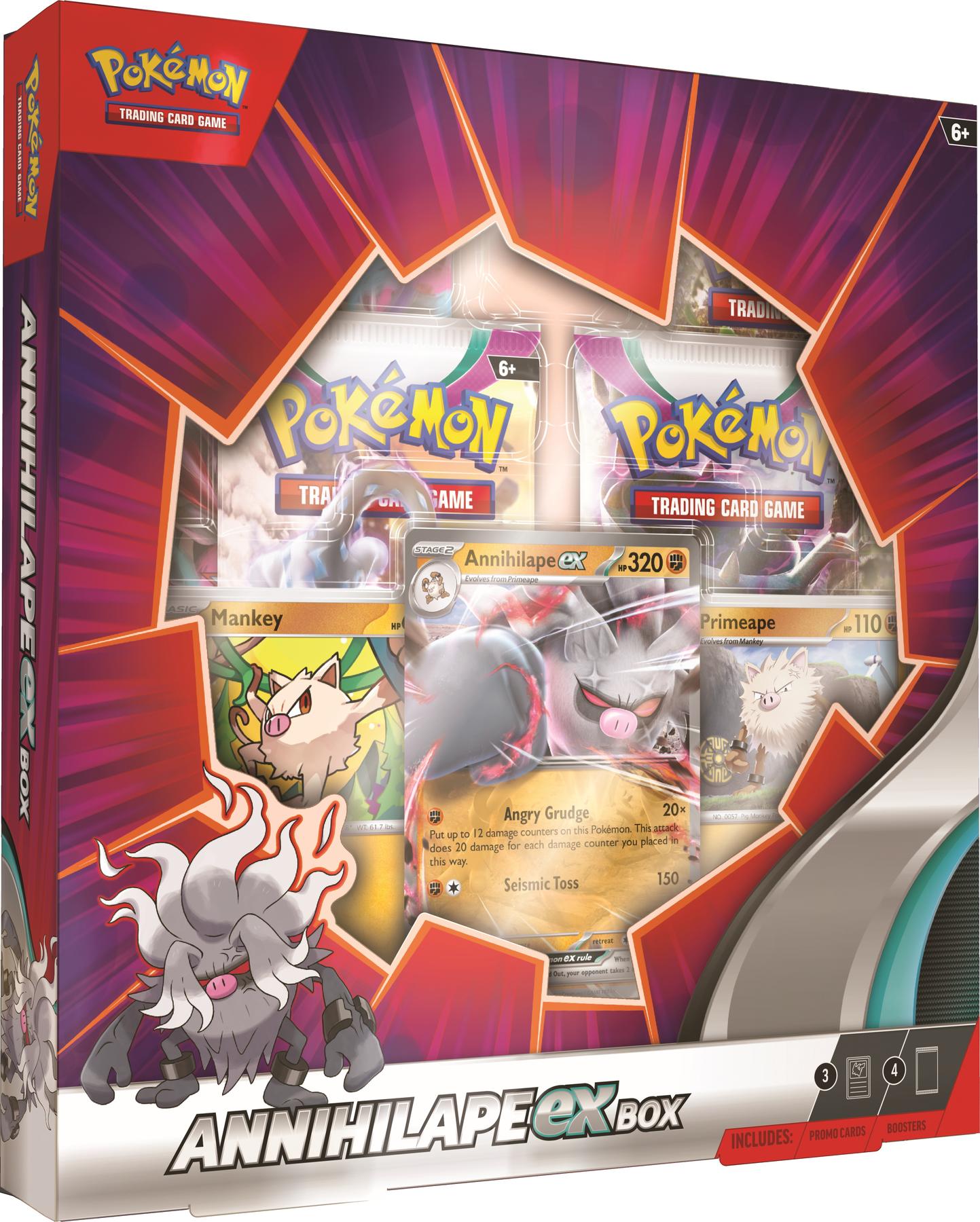 Pokemon Annihilape Ex Box Presell DA Card World