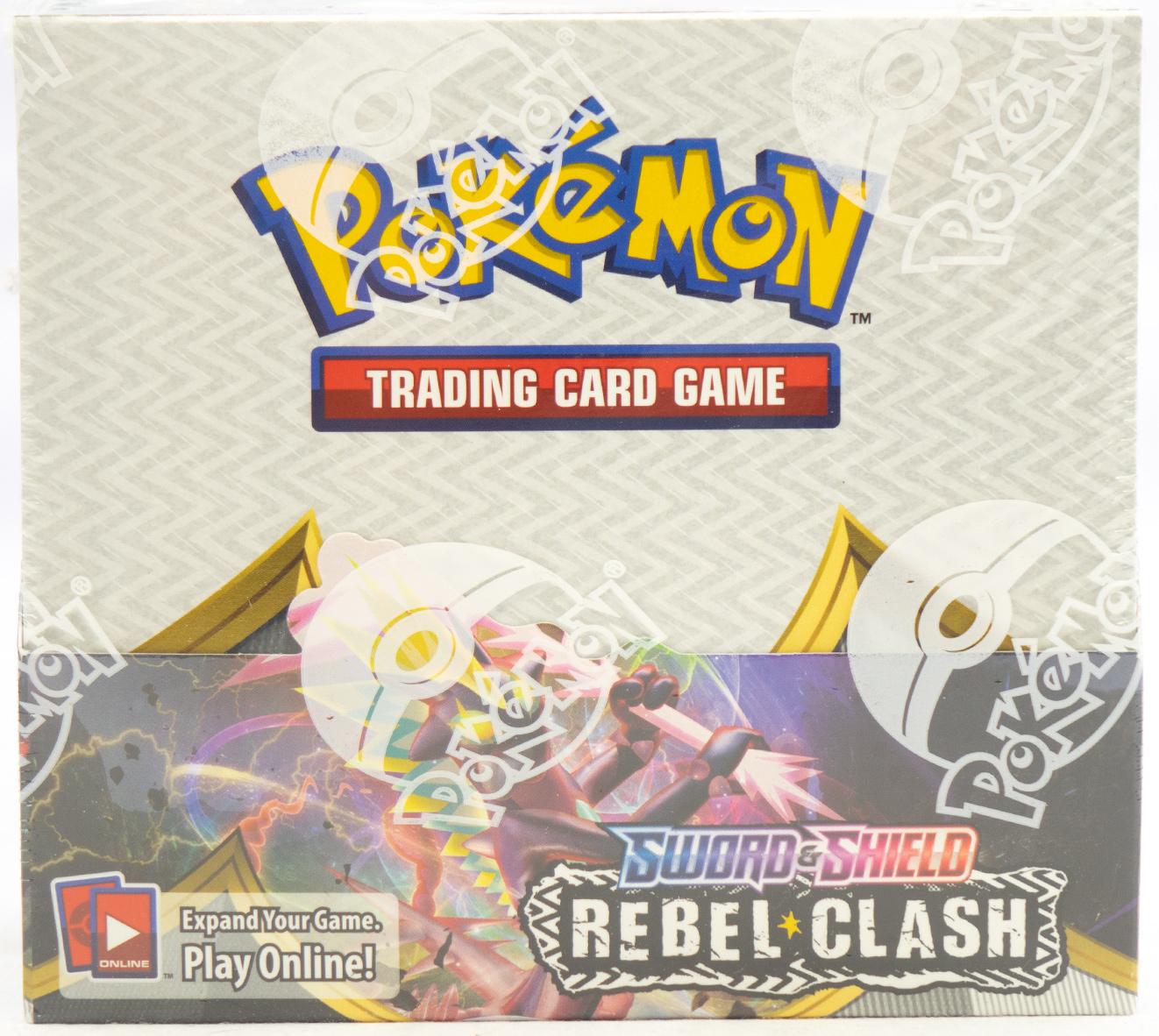 5 Booster Packs for sale online Pokemon TCG Sword and Shield Rebel Clash