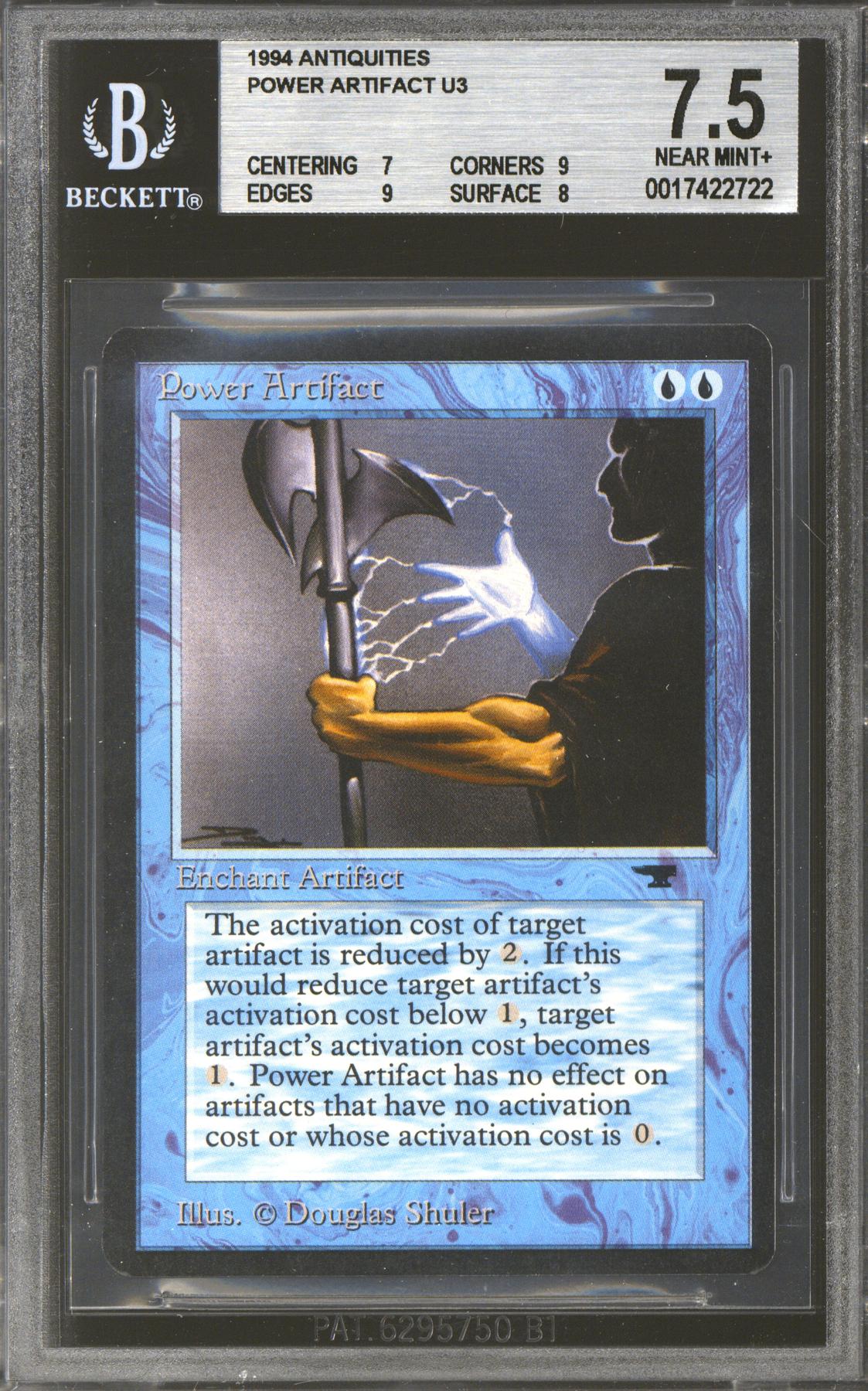 Power Artifact 鑑定品BGS NM＋8.5