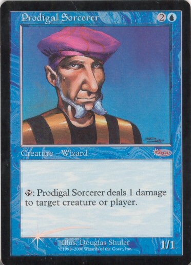 Magic the Gathering Promo Single Prodigal Sorcerer Foil (DCI) | DA Card ...