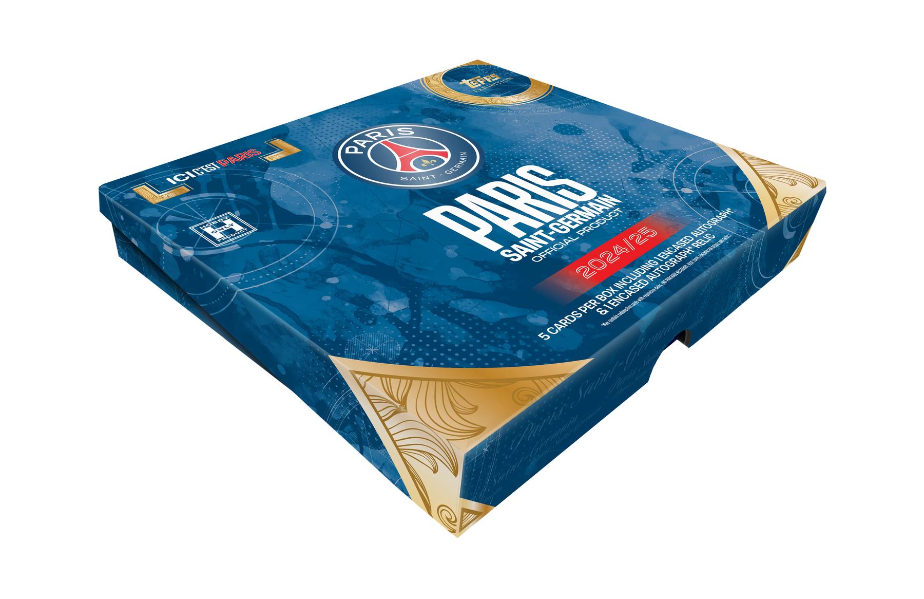 2024/25 Topps Exhibition Paris Saint-Germain PSG Soccer Hobby Box