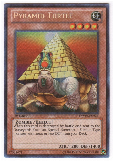 Yu-Gi-Oh Legendary Collection 3 Single Pyramid Turtle Secret Rare | DA ...