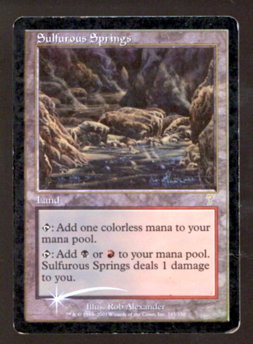 Sulfurous Springs, Seventh Edition:Foil (7E) Price History