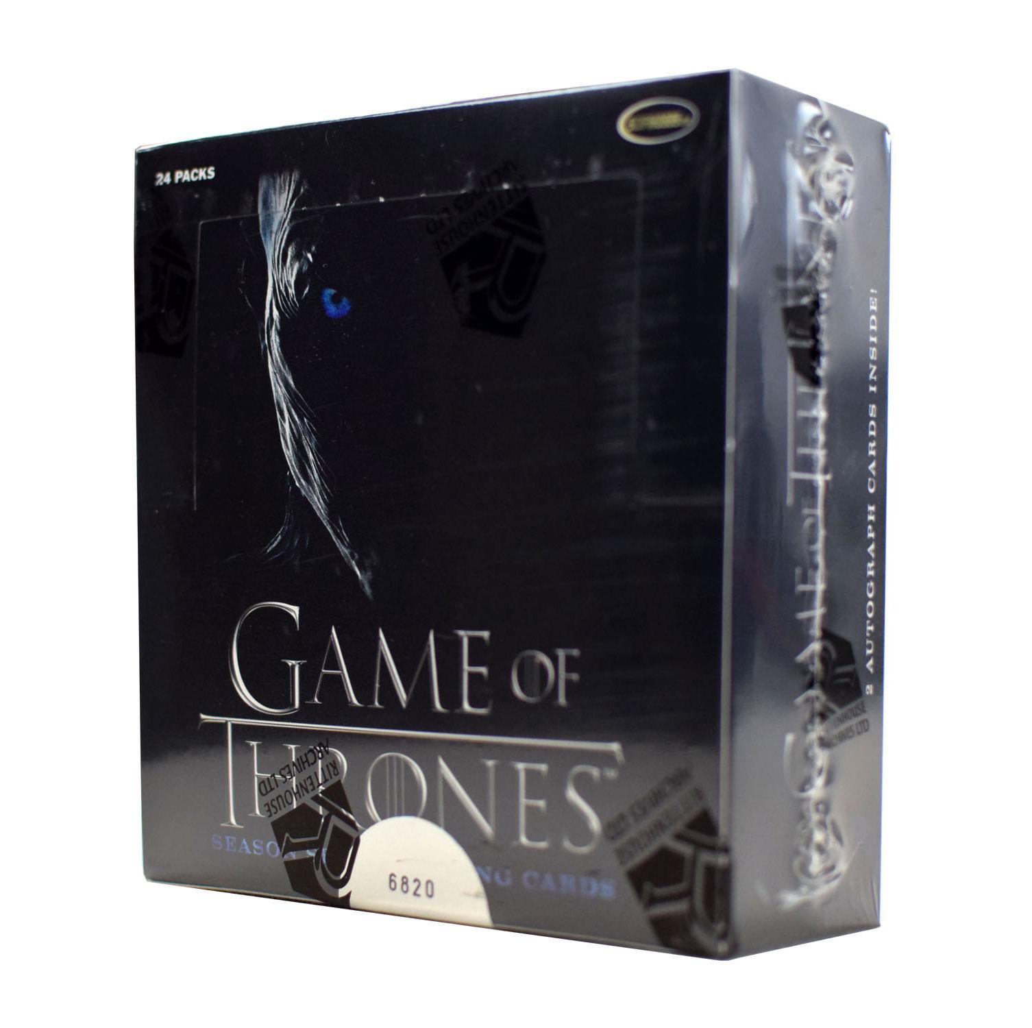 Game Of Thrones Season 7 (Seven) Trading Cards Box (Rittenhouse 2018 ...