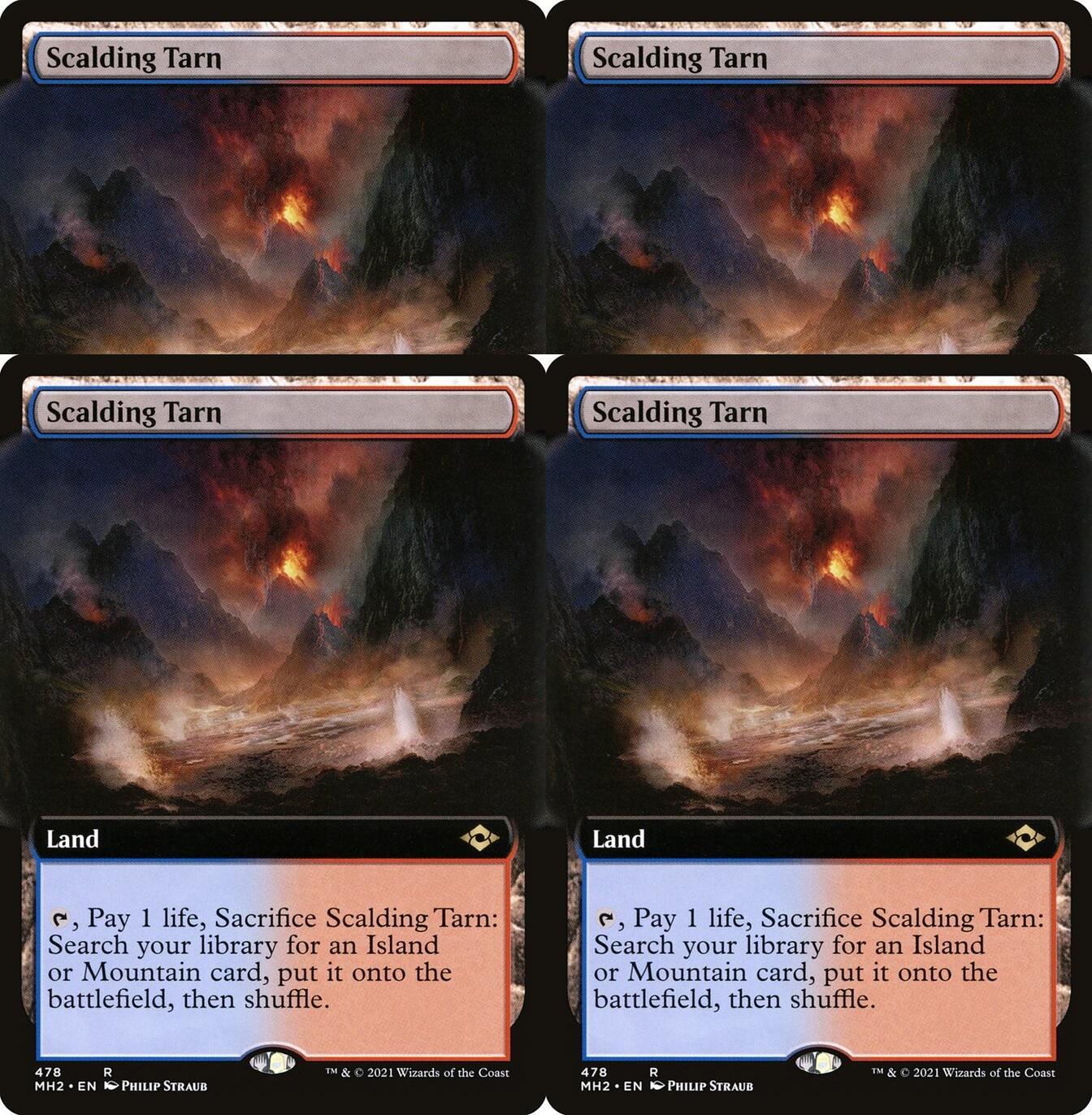 MTG Scalding Tarn 4枚セット Scalding Tarn | Zendikar | Star City Games