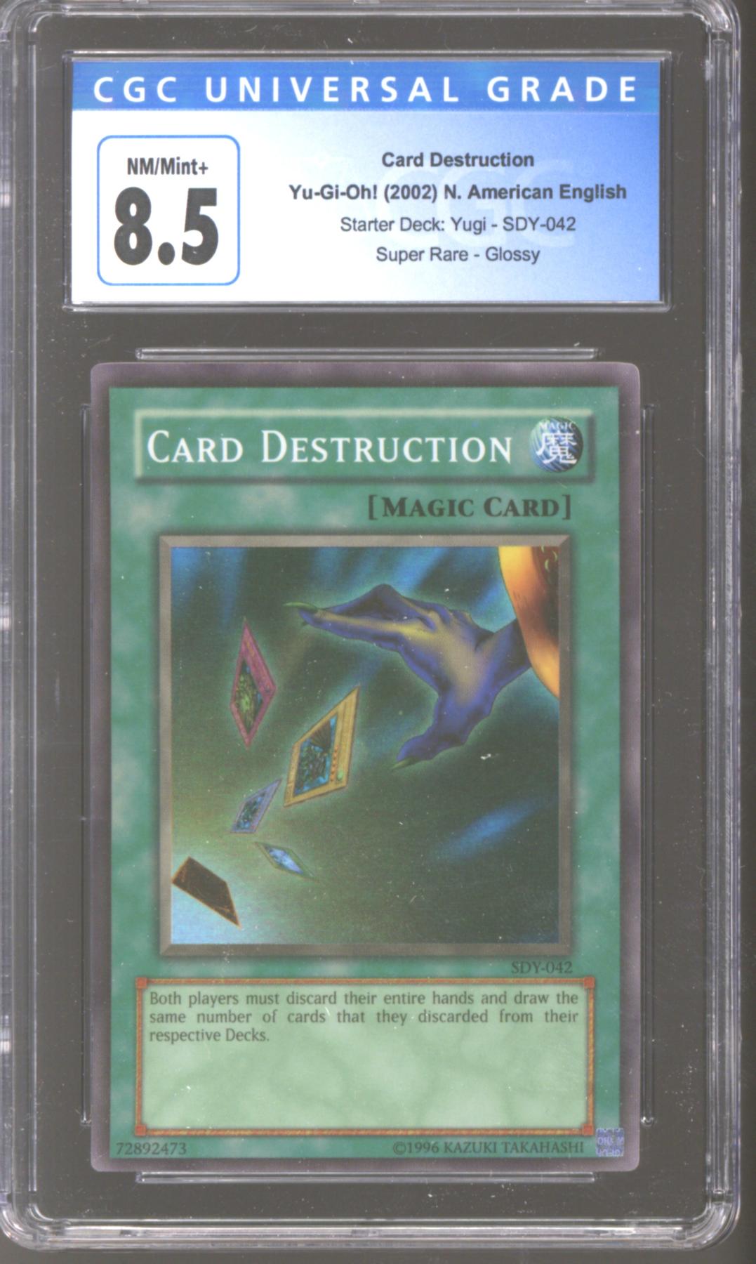 how much is it to grade a yugioh card Yu-Gi-Oh! Official Card Game Duel Monsters