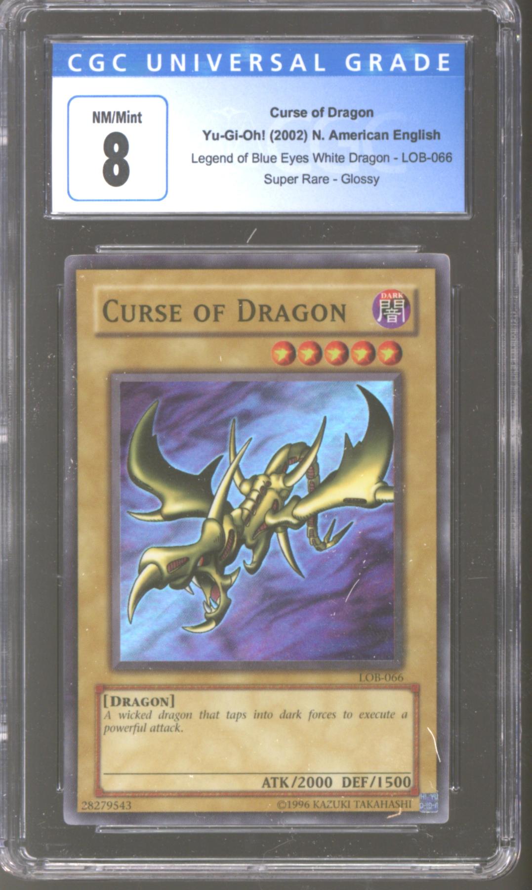 Yu-Gi-Oh Legend of Blue Eyes White Dragon Glossy Curse of