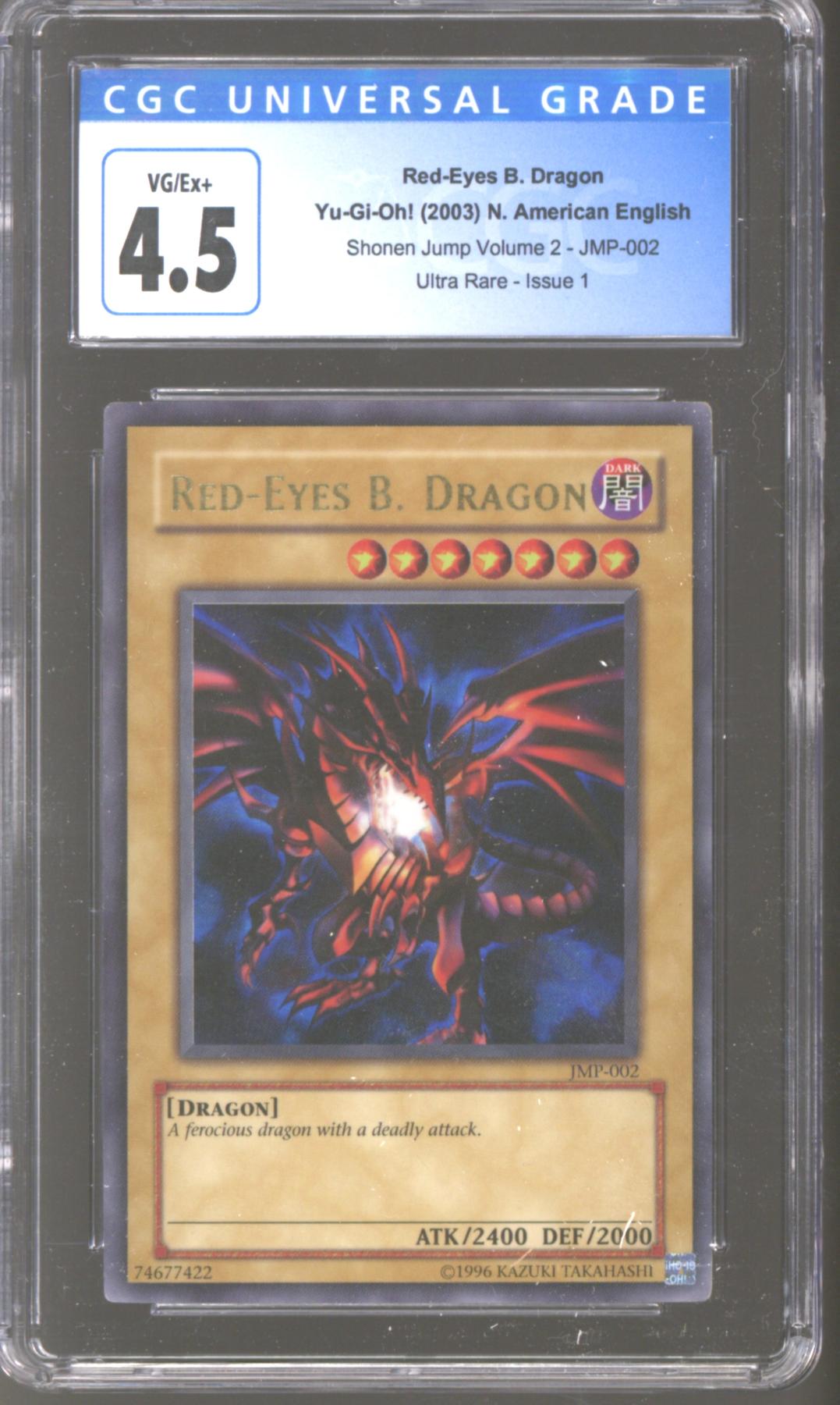 Yu-Gi-Oh Shonen Jump Volume 2 Issue 1 Red-Eyes B. Dragon JMP