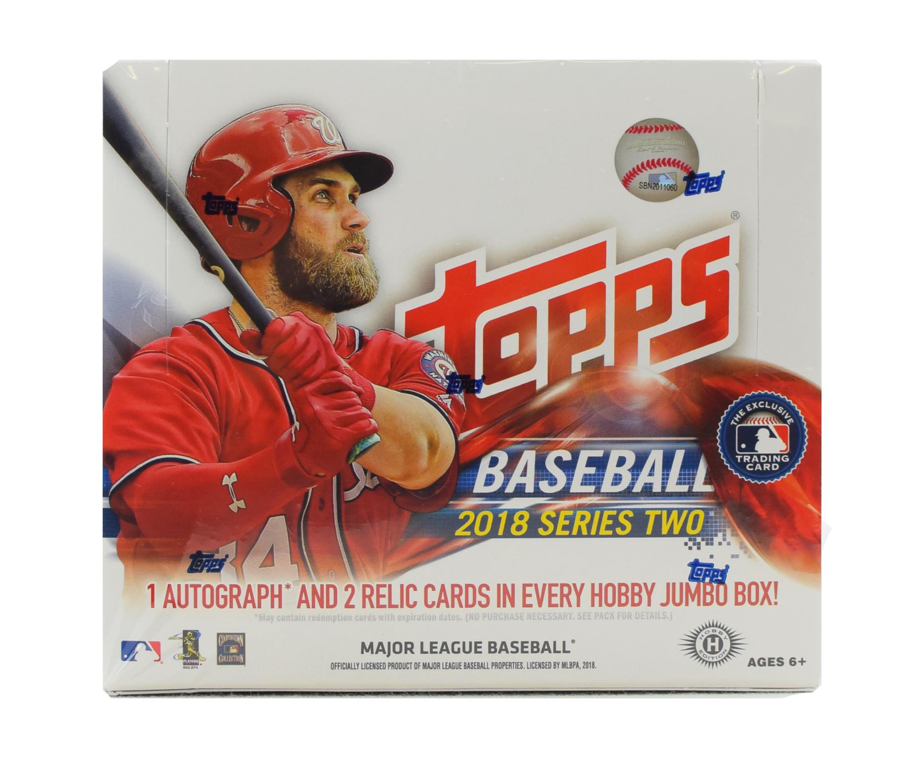 2018 Topps Series 2 Baseball Hobby Jumbo Box | DA Card World