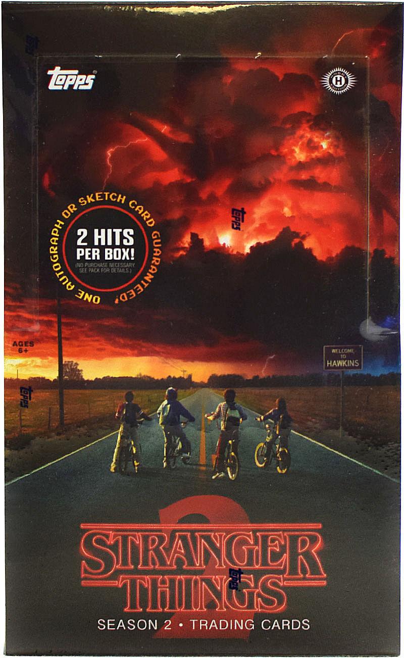 Stranger Things Season 2 Trading Cards Hobby Box (Topps 2019