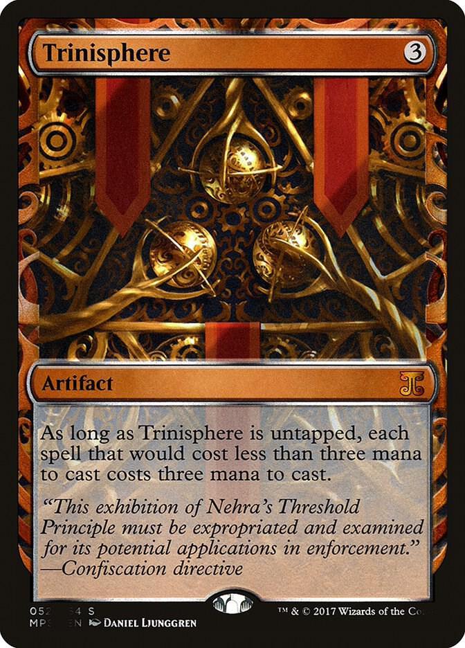 Magic the Gathering Kaladesh Inventions FOIL Trinisphere NEAR MINT