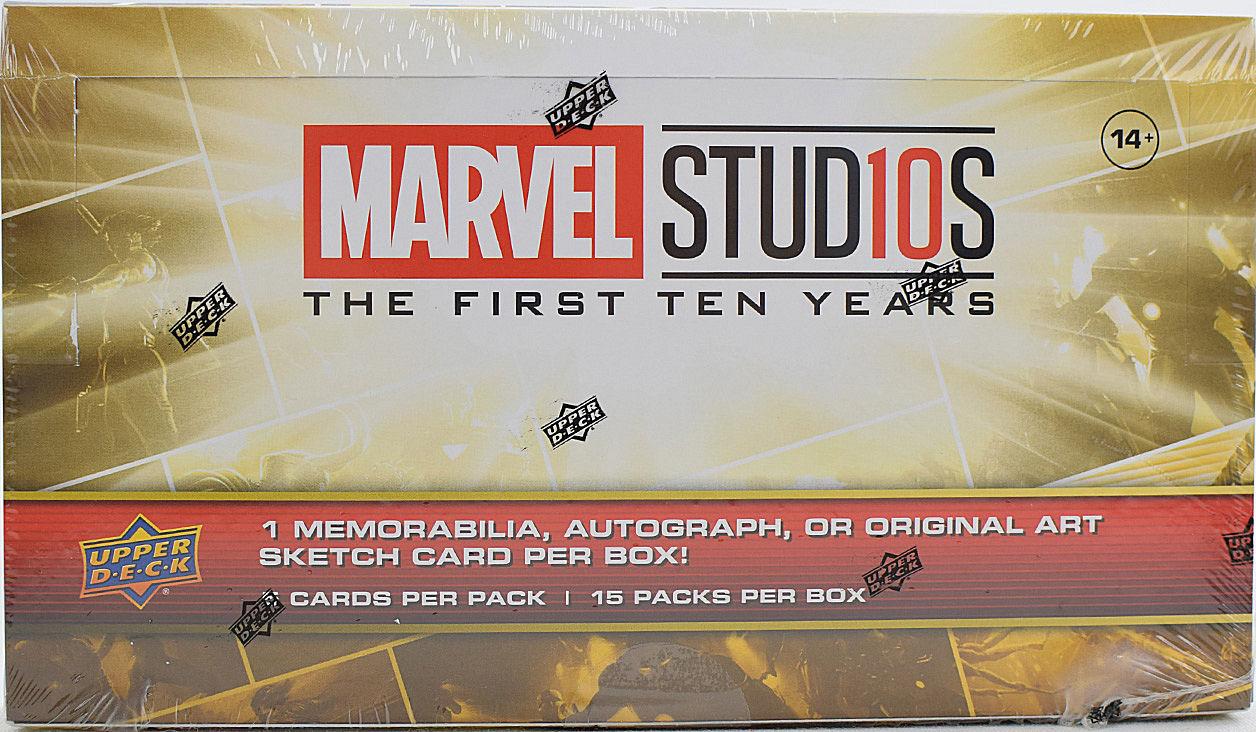 Marvel Cinematic Universe 10th Anniversary Trading Cards Box