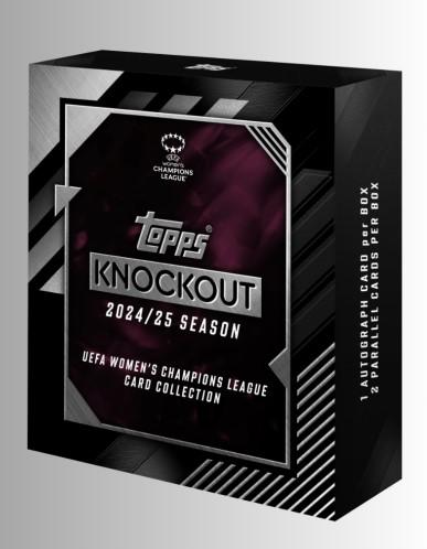 2024/25 Topps UEFA Women's Champions League Soccer Knockout Hobby