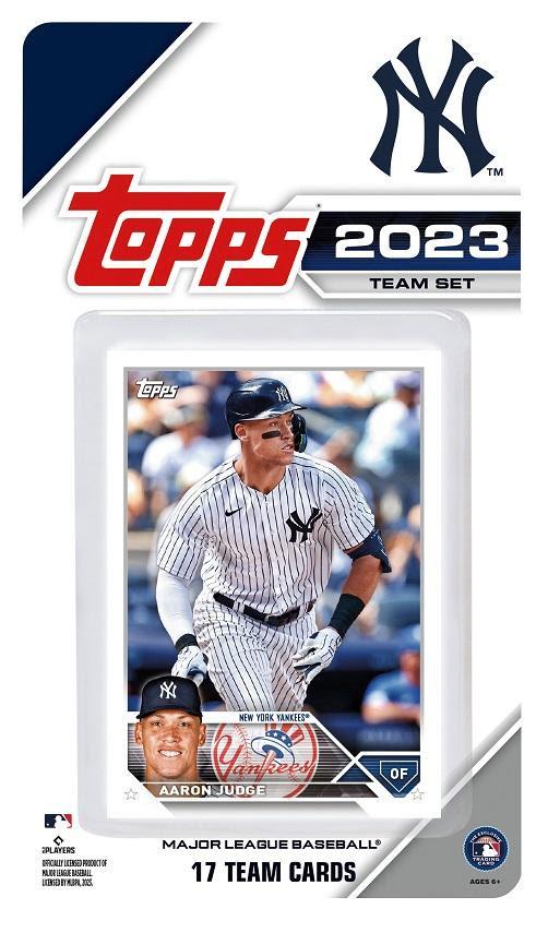 2023 Bowman & Prospects New York Yankees Baseball Cards Team Set