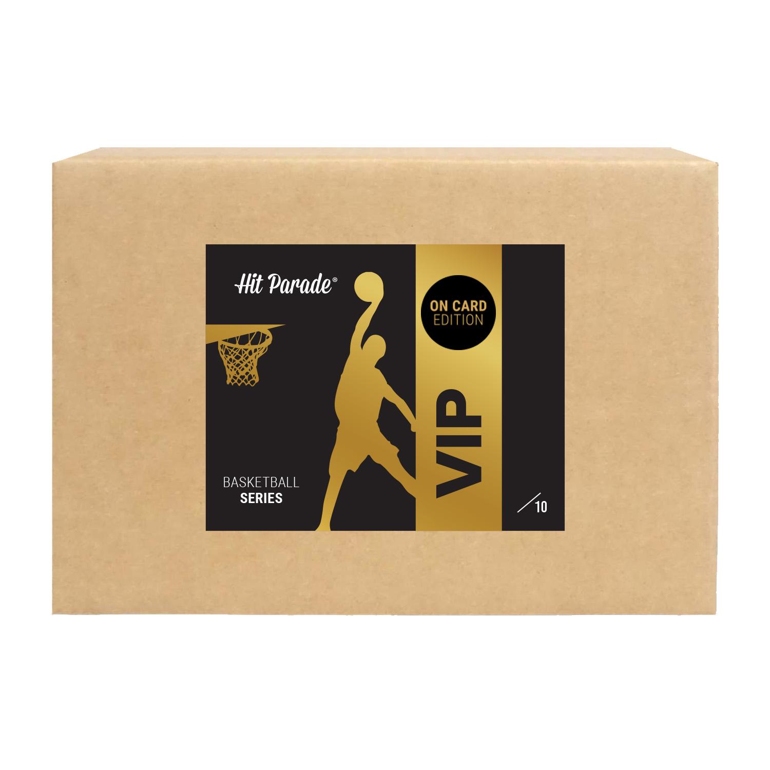 2023/24 Hit Parade Basketball VIP Series 1 Hobby 10Box Case On Card