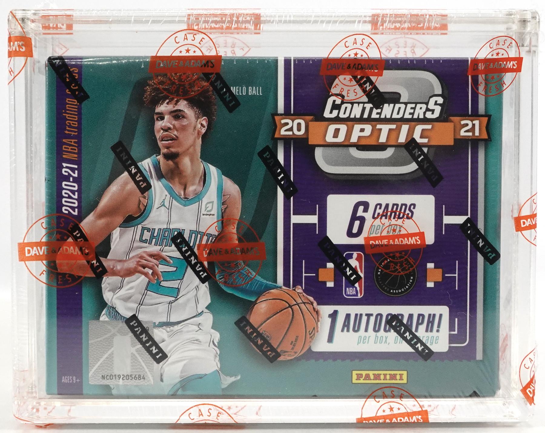 2020/21 Panini Contenders Optic Basketball Hobby Box (Case Fresh