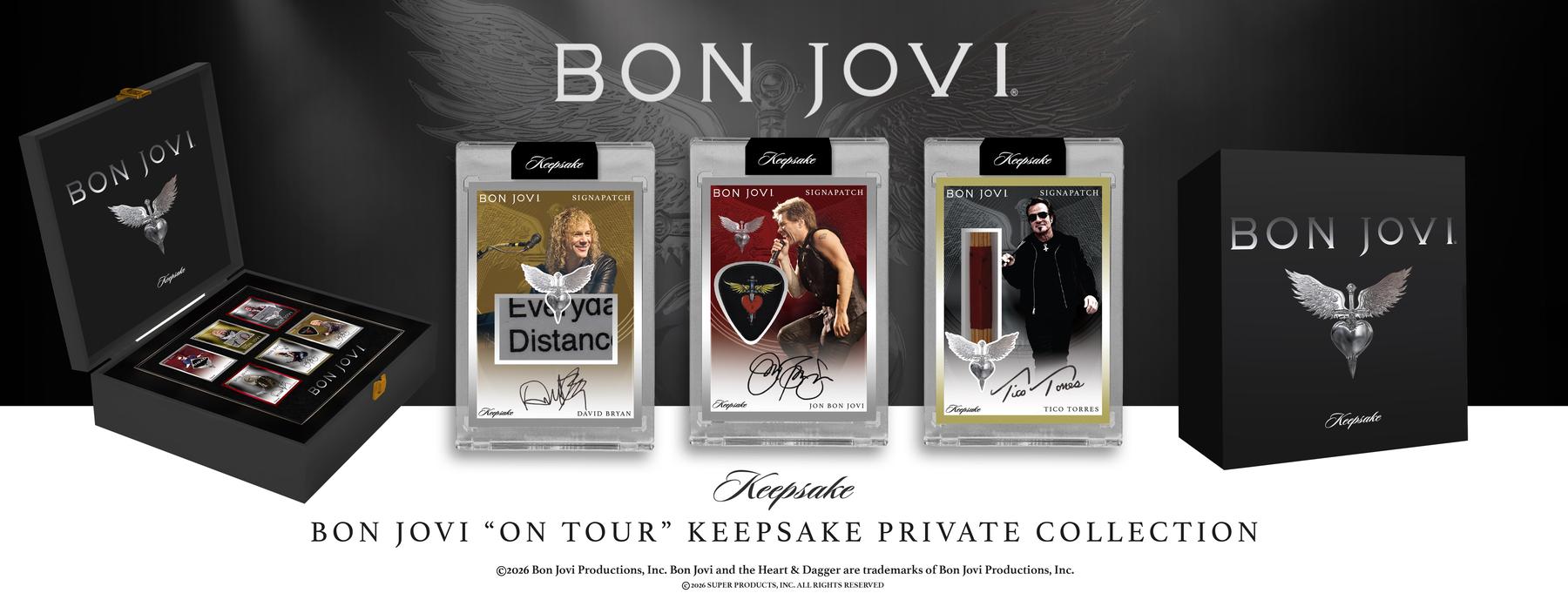 2026 Keepsake Bon Jovi Private Collection Hobby Box (Presell) | DA