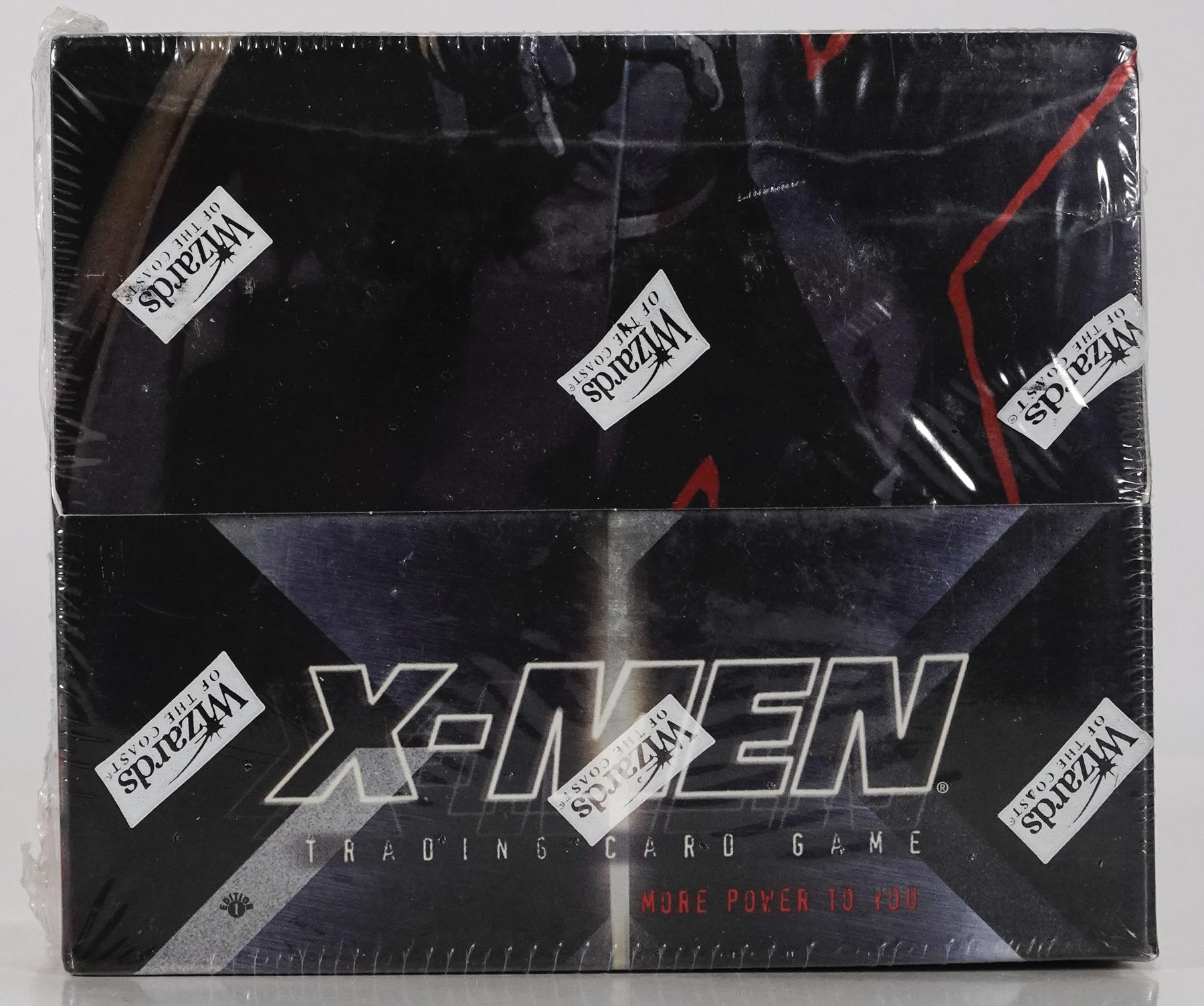 X-Men Trading Card Game Booster Pack WOTC Marvel 2000 NEW Lot of 10 Packs 