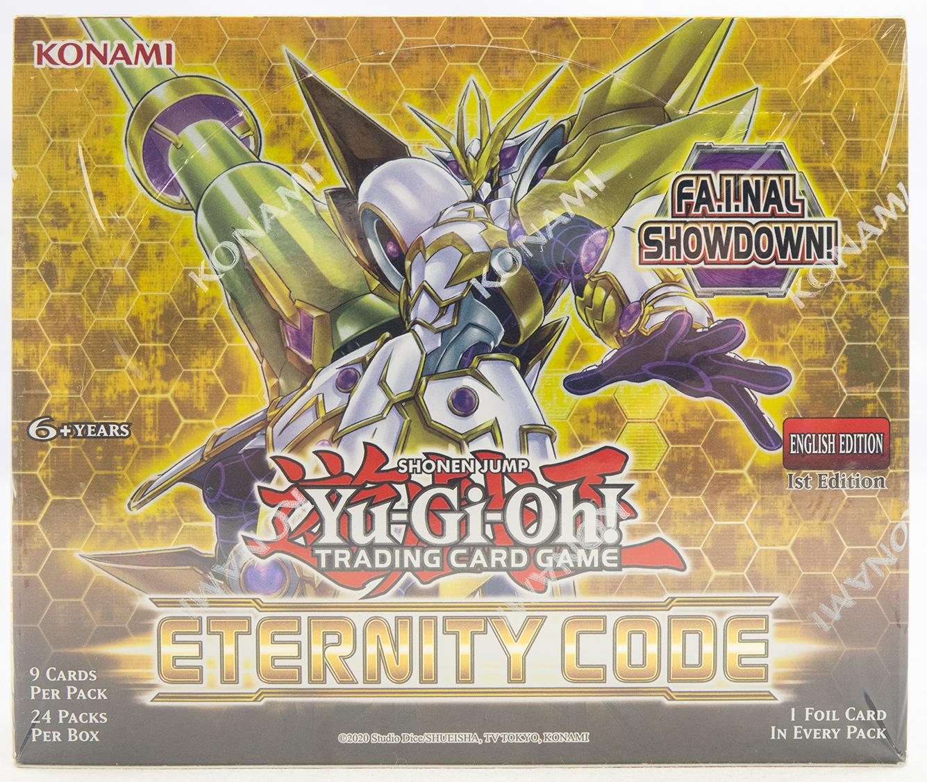 Yu-Gi-Oh KONETCO Eternity Code Booster Display Box of 24 Packets 