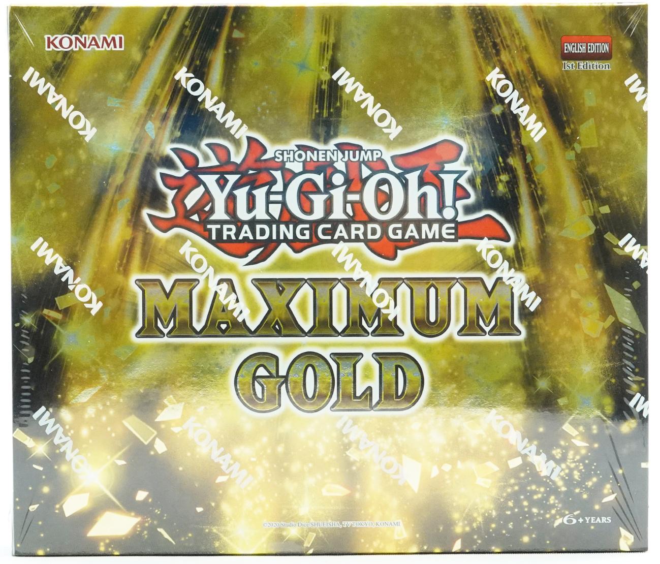 Yu-Gi-Oh Maximum Gold Booster 4-Box Case | DA Card World